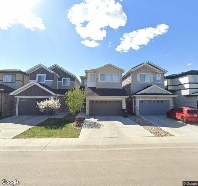 Street view of 9932 223 Street NW, Edmonton