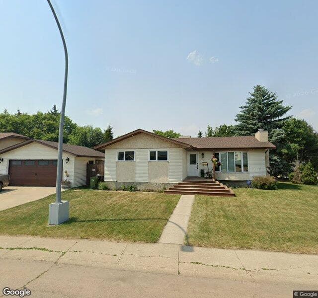 Street view of 1720 39 Street NW, Edmonton