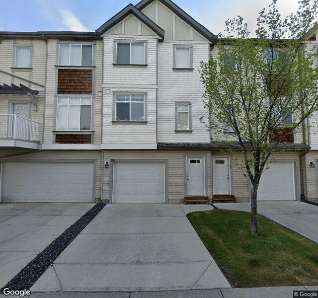 Street view of 296 Copperstone Cove SE, Calgary