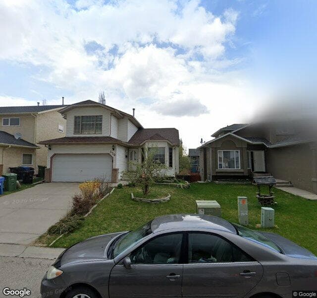 Street view of 130 Hawkland Place NW, Calgary