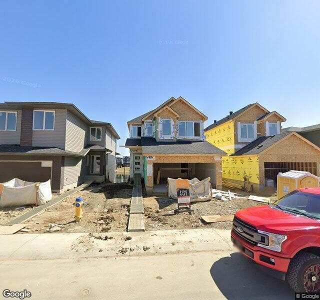 Street view of 2523 208 Street NW, Edmonton