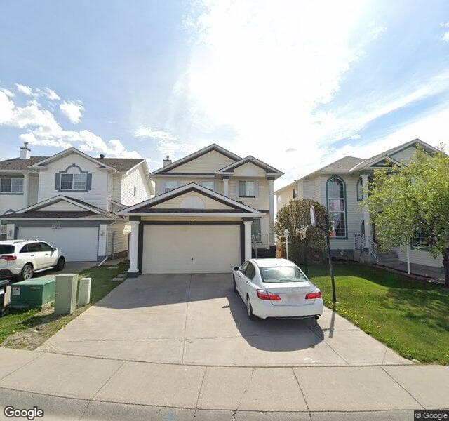 Street view of 125 Coral Springs Park NE, Calgary