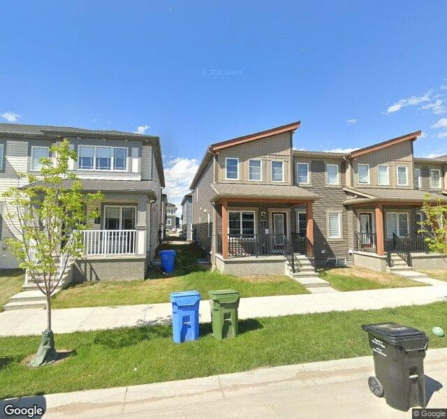 Street view of 1458 148 Avenue NW, Calgary
