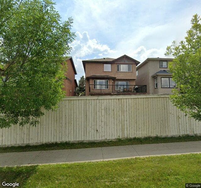 Street view of 288 Everbrook Way SW, Calgary