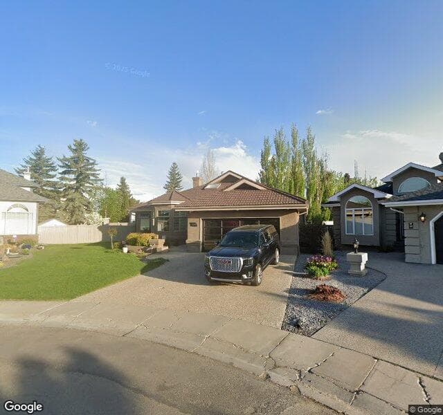 Street view of 560 Twin Brooks Bay NW, Edmonton