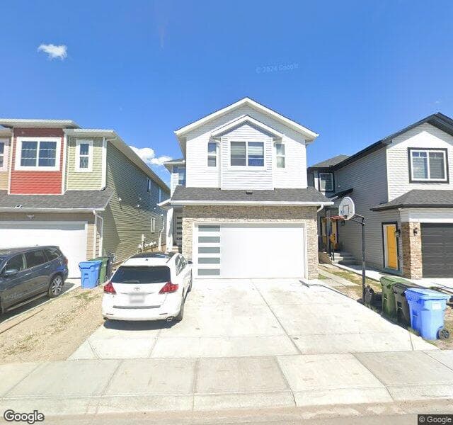 Street view of 165 Saddlelake Terrace NE, Calgary