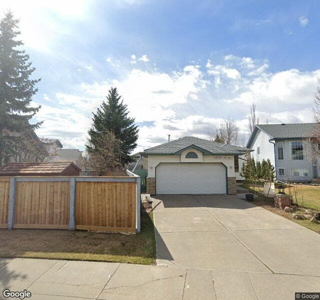 Street view of 18729 50 Avenue NW, Edmonton