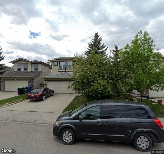 Street view of 151 Panamount Street NW, Calgary