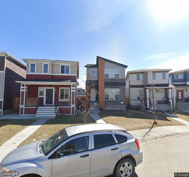Street view of 316 Cornerstone Passage NE, Calgary