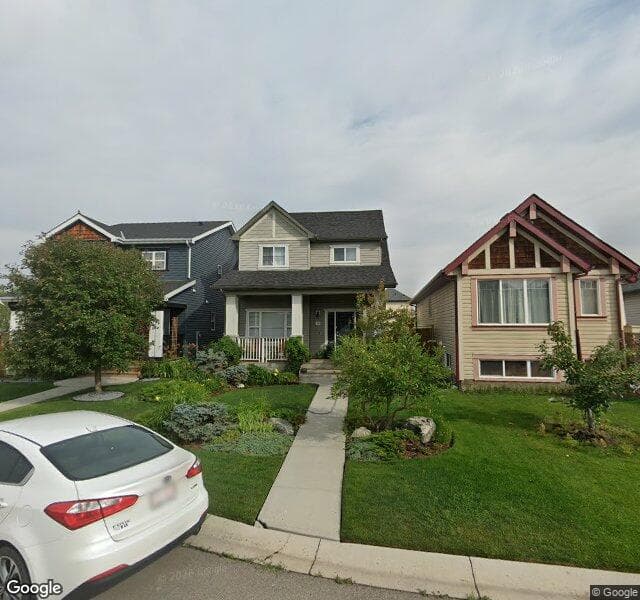 Street view of 34 Copperstone Green SE, Calgary