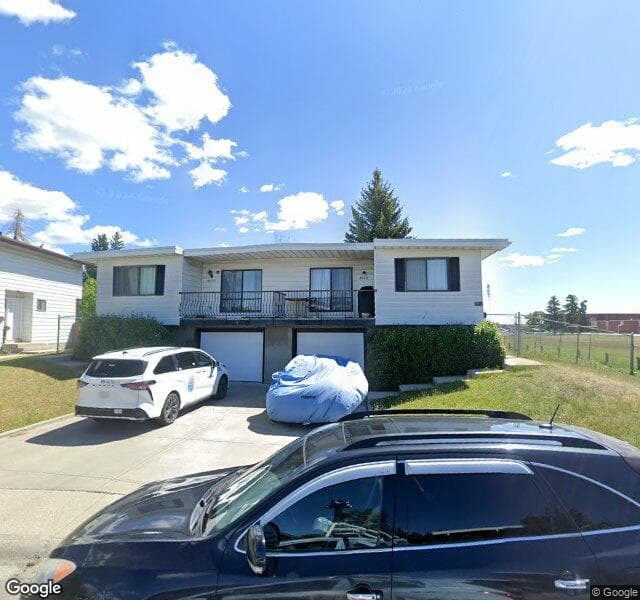 Street view of 6620 Huntridge Hill NE, Calgary