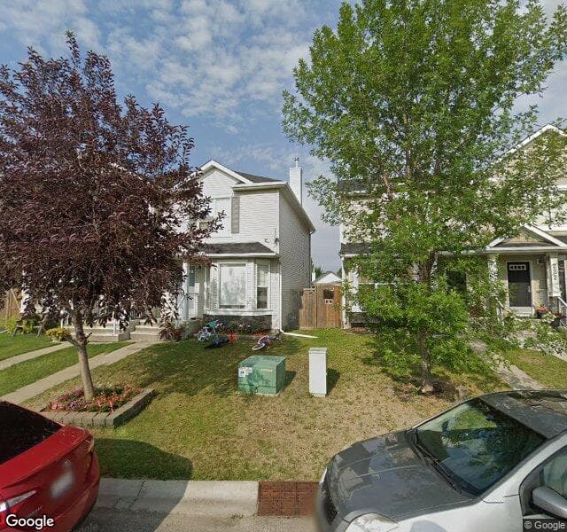 Street view of 214 Cramond Court SE, Calgary