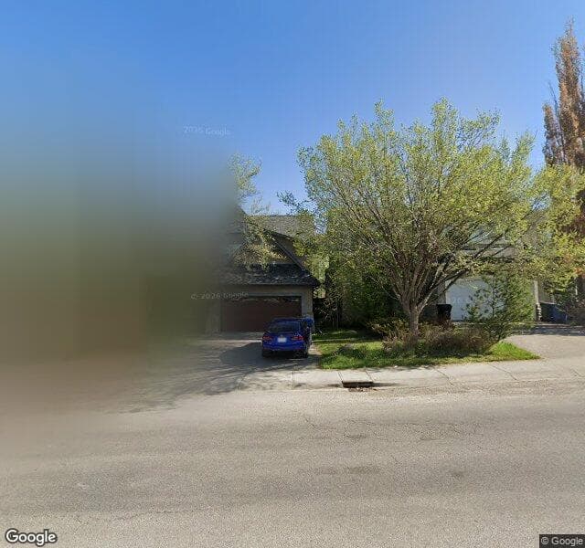 Street view of 43 Hidden Creek Rise NW, Calgary
