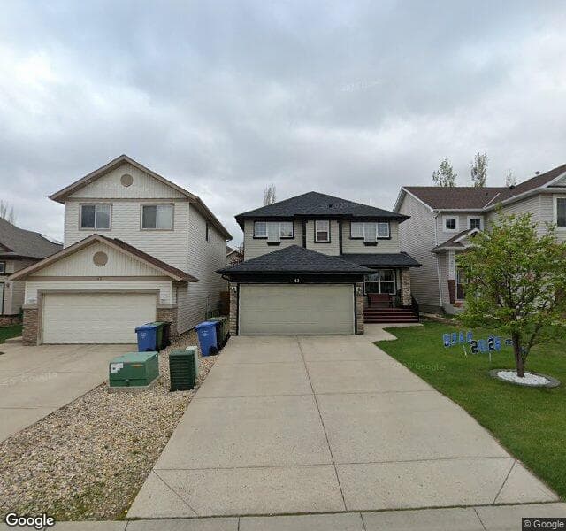 Street view of 43 Everhollow Way SW, Calgary