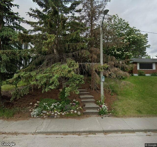 Street view of 1311 Hamilton Street NW, Calgary