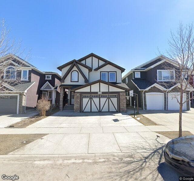 Street view of 8226 Saddlebrook Drive NE, Calgary