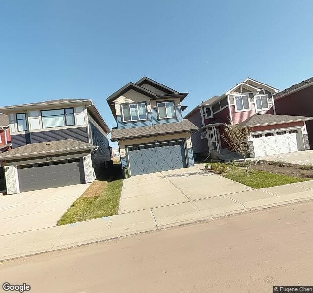 Street view of 4113 Hawthorn Court SW, Edmonton