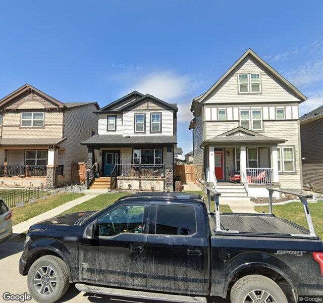 Street view of 40 Skyview Point Common NE, Calgary