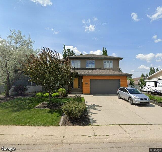 Street view of 4116 122 Street NW, Edmonton
