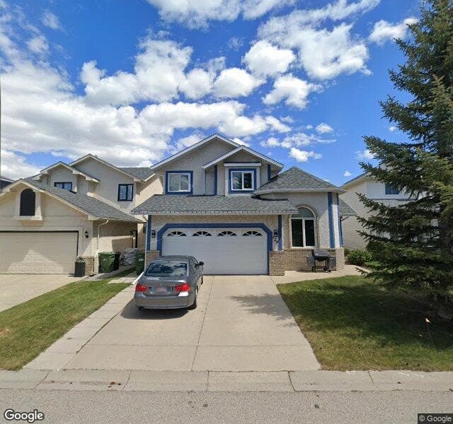 Street view of 129 Hawkbury Close NW, Calgary