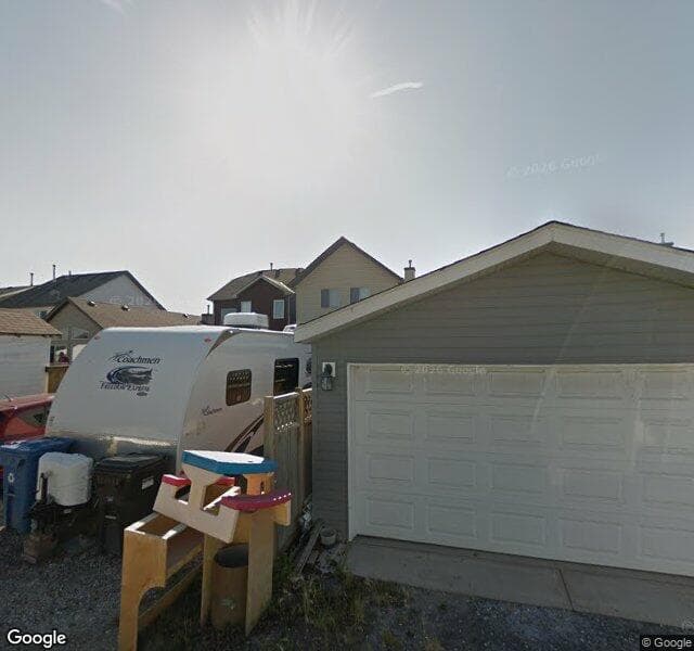 Street view of 1024 New Brighton Gardens SE, Calgary
