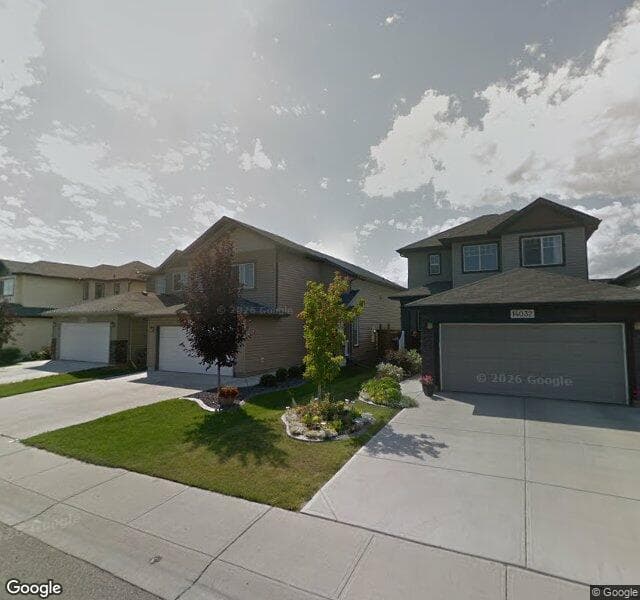 Street view of 14028 37 Street NW, Edmonton