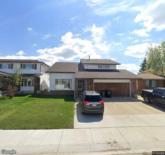 Street view of 9811 155 Avenue NW, Edmonton
