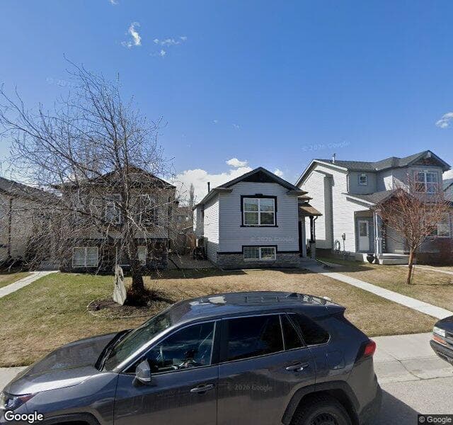 Street view of 186 Covehaven View NE, Calgary