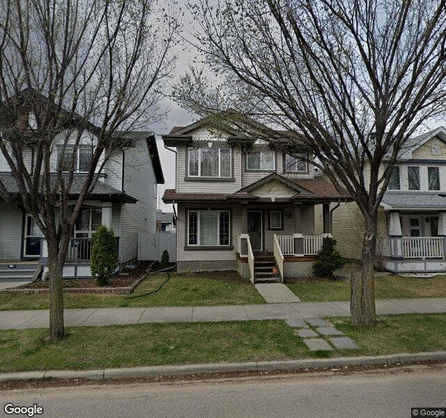 Street view of 5052 Thibault Way NW, Edmonton