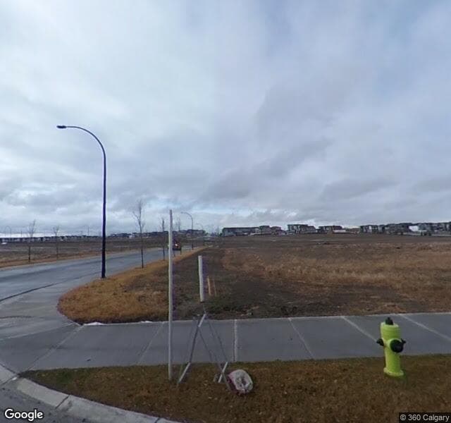 Street view of 74 Livingston Parade NE, Calgary