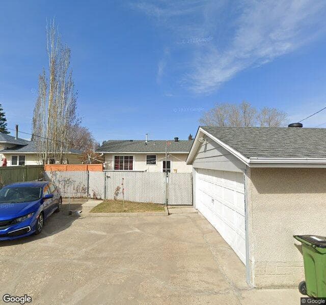 Street view of 8307 161 Street NW, Edmonton