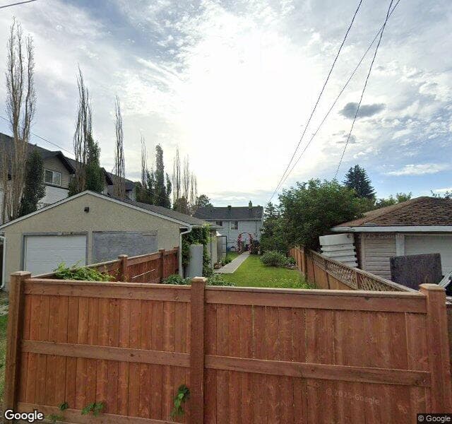 Street view of 9246 154 Street NW, Edmonton