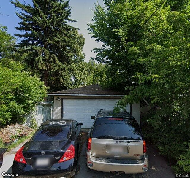 Street view of 9845 85 Avenue NW, Edmonton