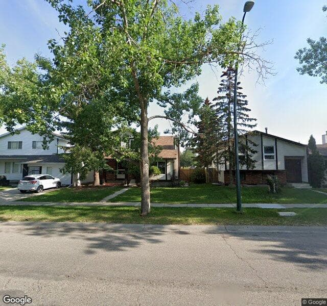 Street view of 3956 Whitehorn Drive NE, Calgary