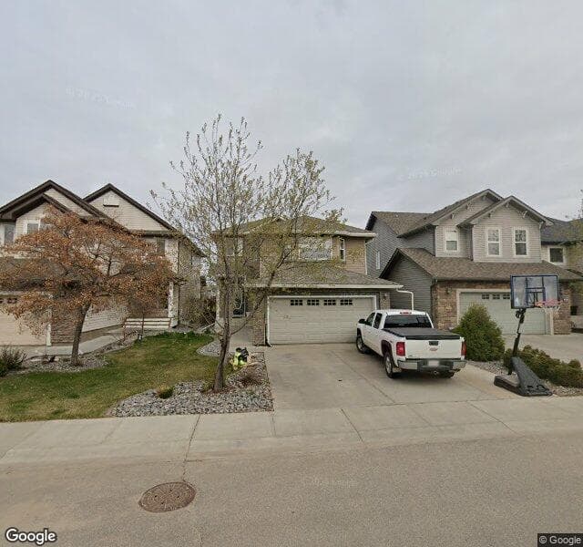 Street view of 8495 Sloane Crescent NW, Edmonton