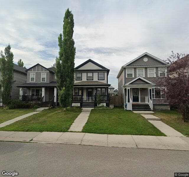 Street view of 60 Copperstone Gardens SE, Calgary