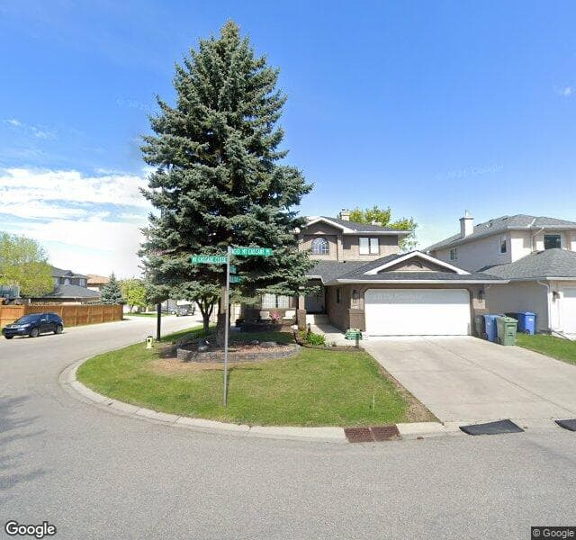Street view of 103 Mount Cascade Place SE, Calgary