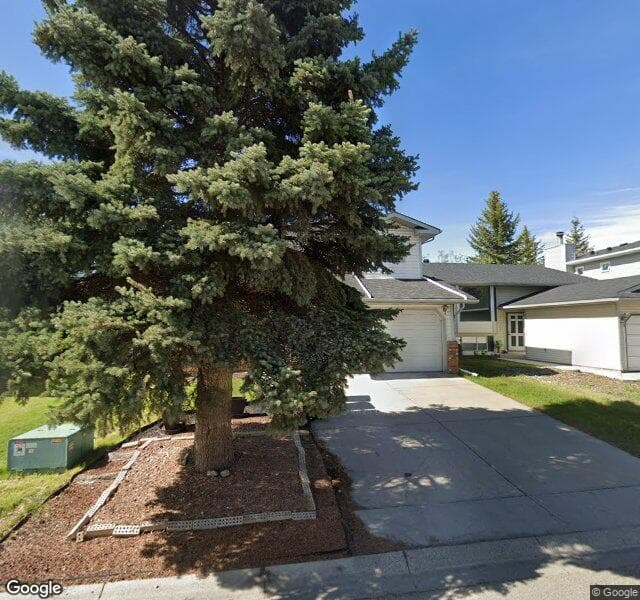 Street view of 137 Riverglen Close SE, Calgary