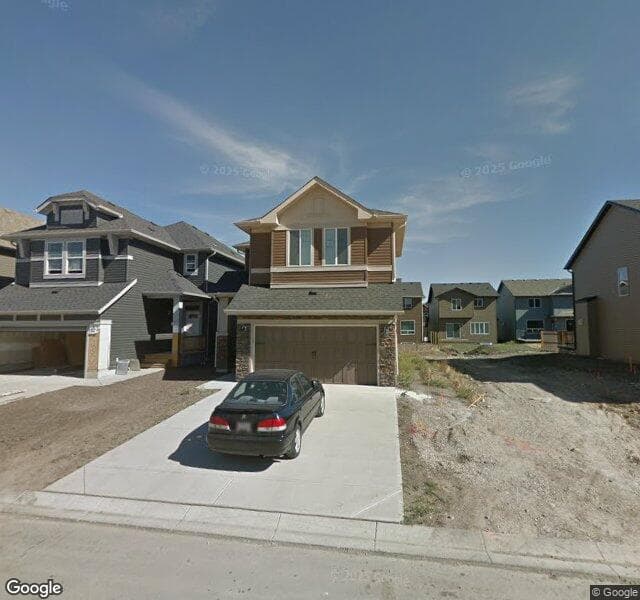 Street view of 129 Cougar Ridge Green SW, Calgary