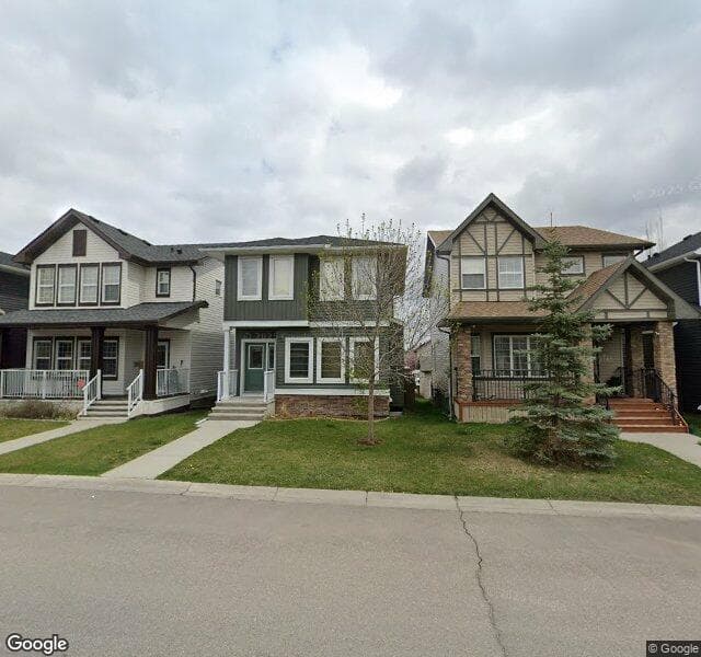 Street view of 341 Silverado Plains Circle SW, Calgary