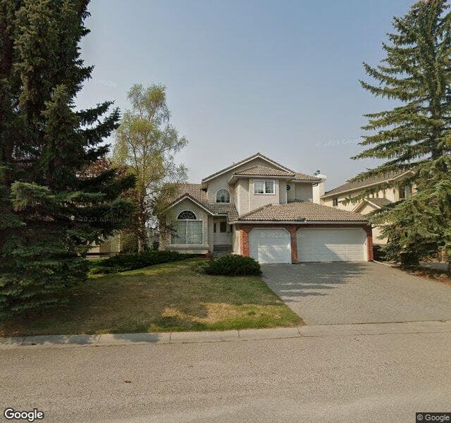 Street view of 107 Edgeview Drive NW, Calgary