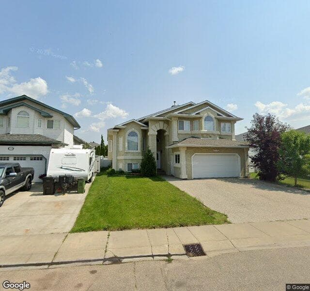 Street view of 15715 92 Street NW, Edmonton
