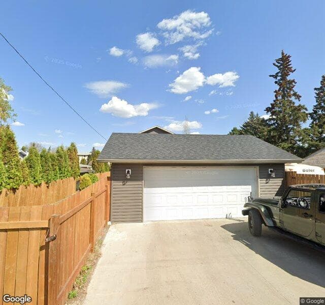 Street view of 9116 150 Street NW, Edmonton