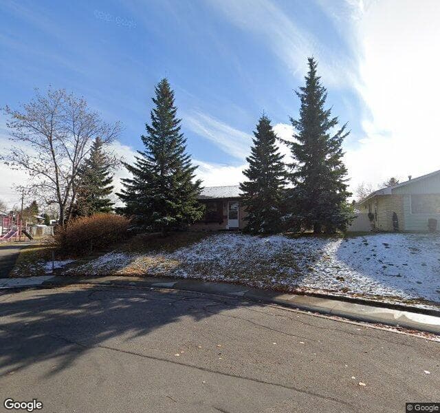 Street view of 58 Dovercliffe Close SE, Calgary