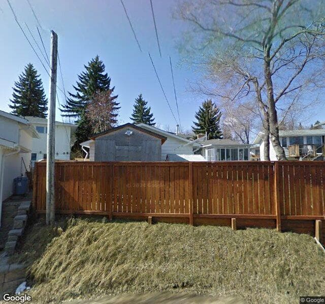 Street view of 2516 Chicoutimi Drive NW, Calgary