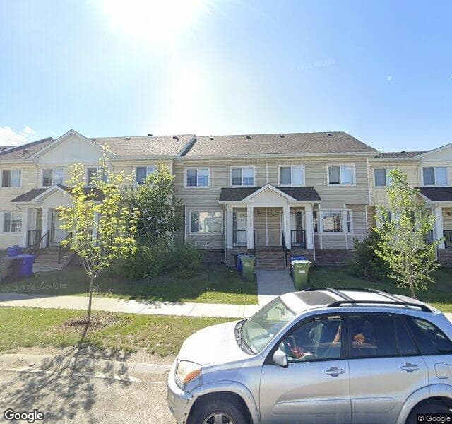 Street view of 8367 Saddlebrook Drive NE, Calgary