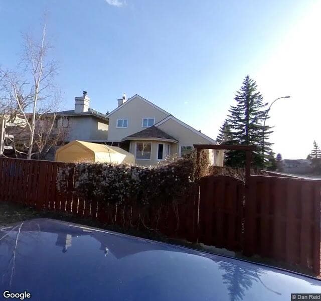 Street view of 143 Riverbend Drive SE, Calgary