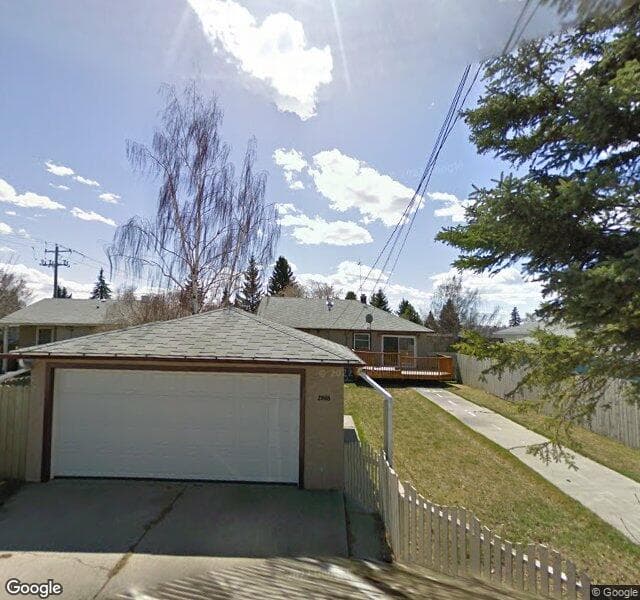 Street view of 2008 18 Avenue NW, Calgary