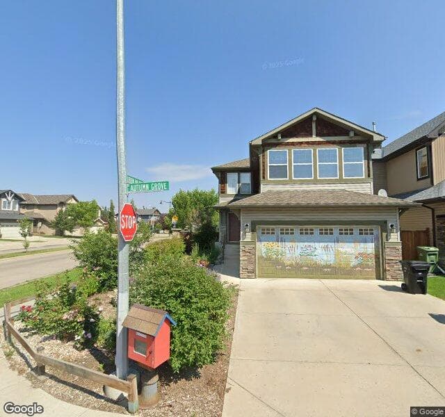 Street view of 2 Autumn Grove SE, Calgary
