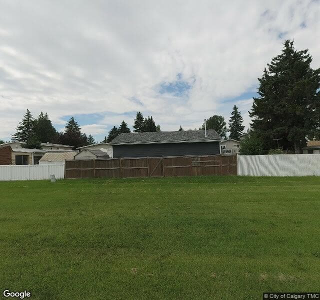 Street view of 4636 Montana Drive NW, Calgary